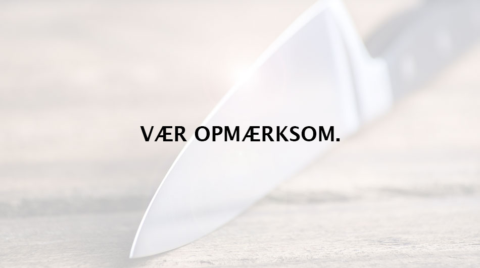 Vær opmærksom